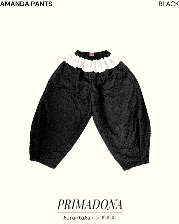 Amanda Balloon Pants in Black - Image 4