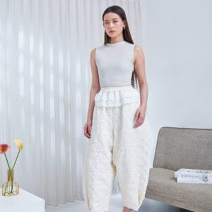 City Balloon Pants in White